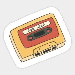 Cassette Sticker